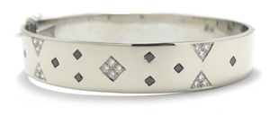 Bracelet diamant en or blanc 18 carats - Niederländer